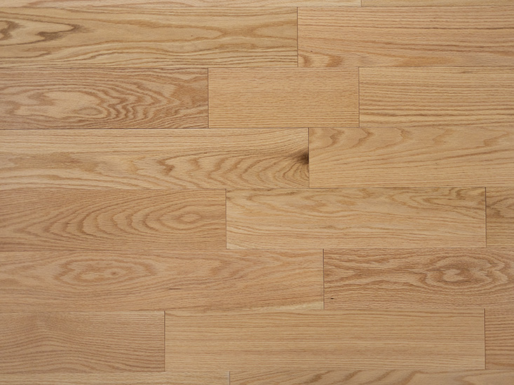 Red Oak Hardwood on Display with its price lowered