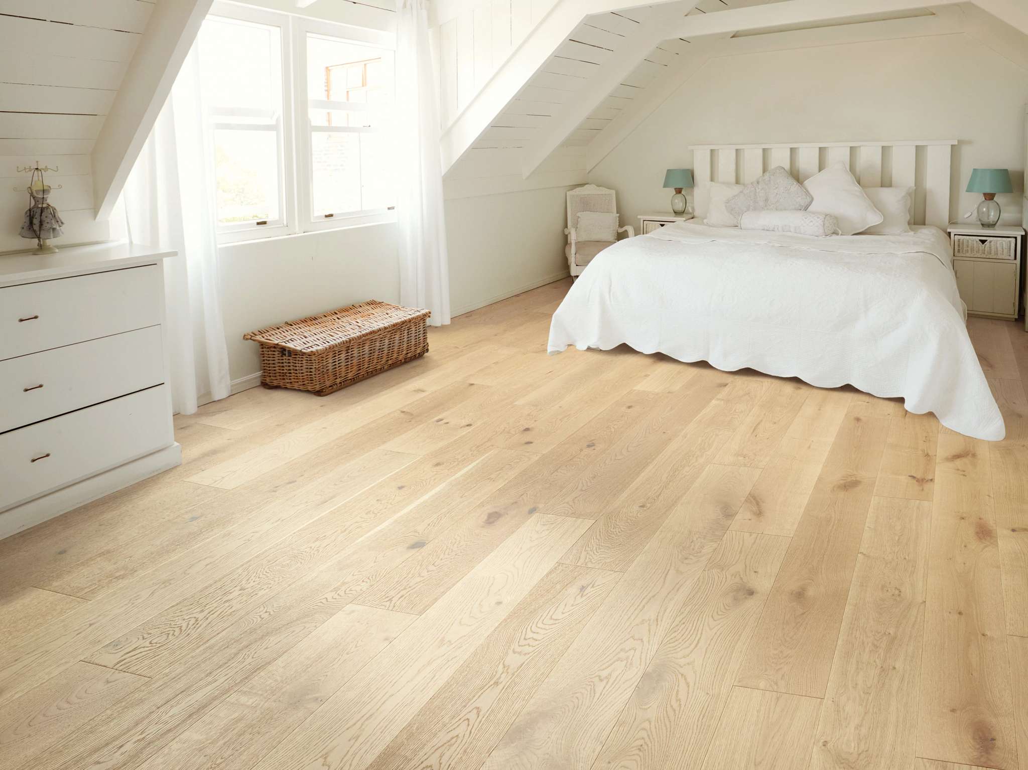Brand new Luxury Vinyl Plank Floor in Bedroom