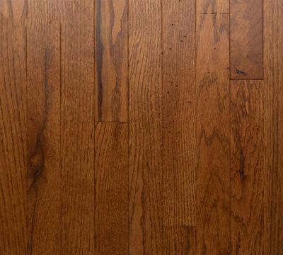 Dark Red Oak Flooring with a Smooth Buckskin Finish