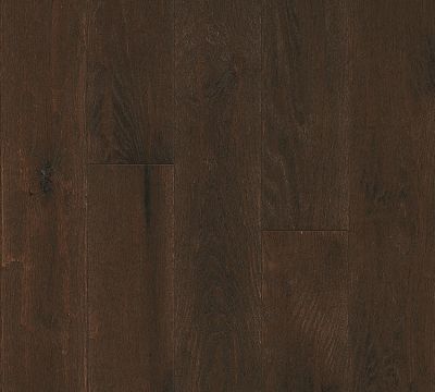 Hand Scraped Dark Brown Hardwood